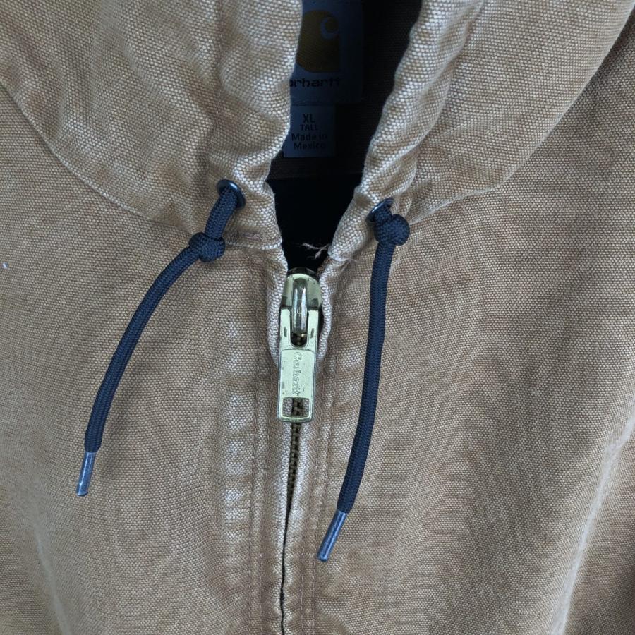 Carhartt（カーハート） 古着 フード付き ダックベスト メンズXL相当