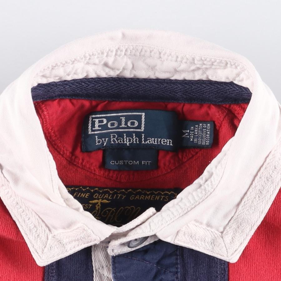 古着 ラルフローレン Ralph Lauren POLO by CUSTOM FIT 長袖 ラガー