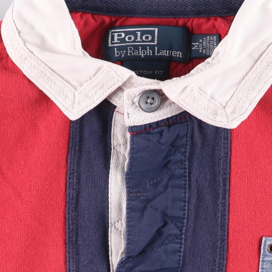 古着 ラルフローレン Ralph Lauren POLO by CUSTOM FIT 長袖 ラガー