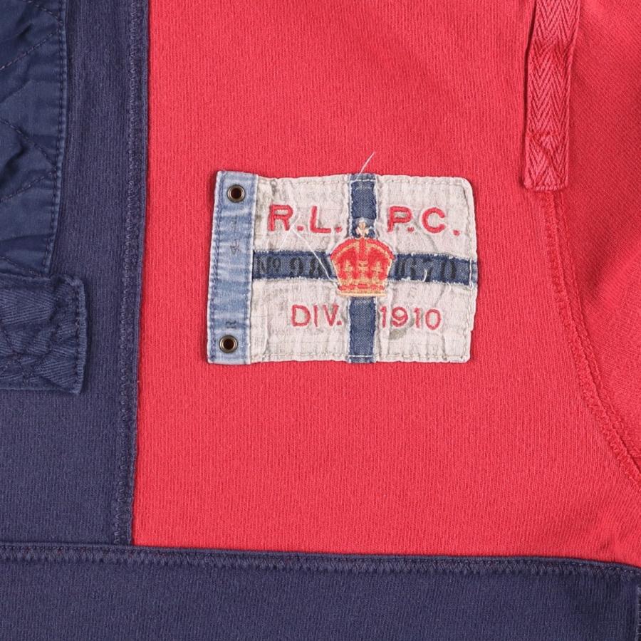 古着 ラルフローレン Ralph Lauren POLO by CUSTOM FIT 長袖 ラガー 