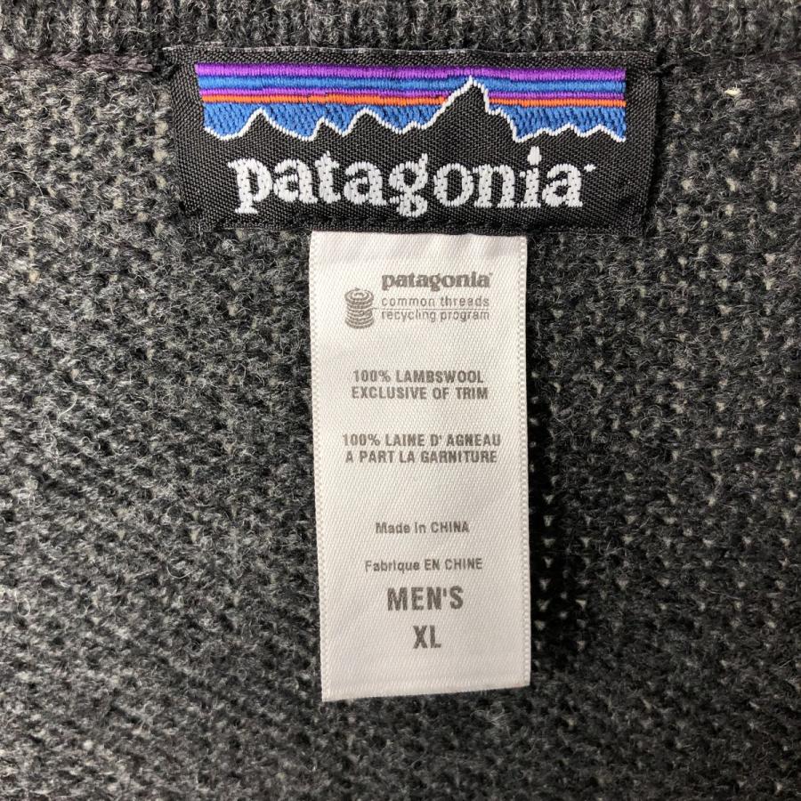 patagonia（パタゴニア） 古着 ドライバーズニットセーター メンズXL
