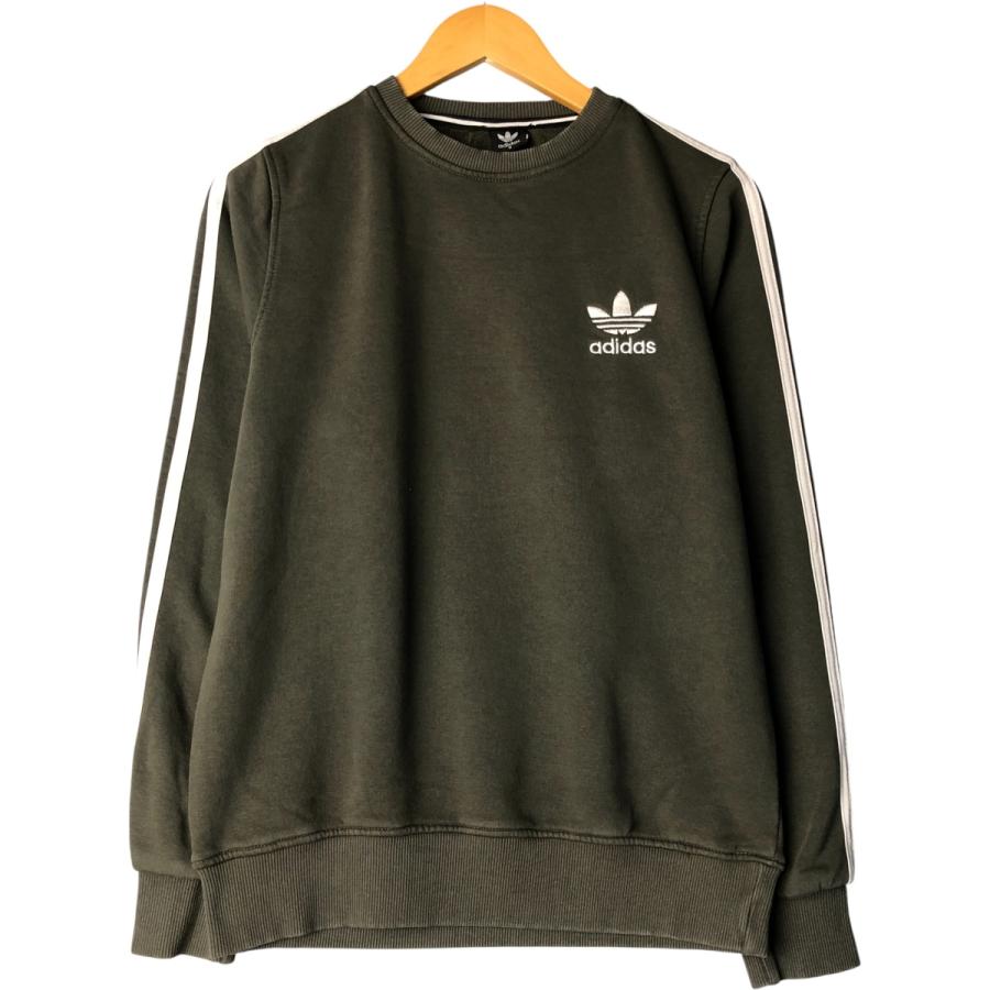  - 古着 アディダス  ORIGINALS オリジナルス ロゴスウェットシャツ トレーナー レディースM相当 /eaa497041 adidas（アディダス） 古着 adidas ORIGINALS オリジナルス ロゴ