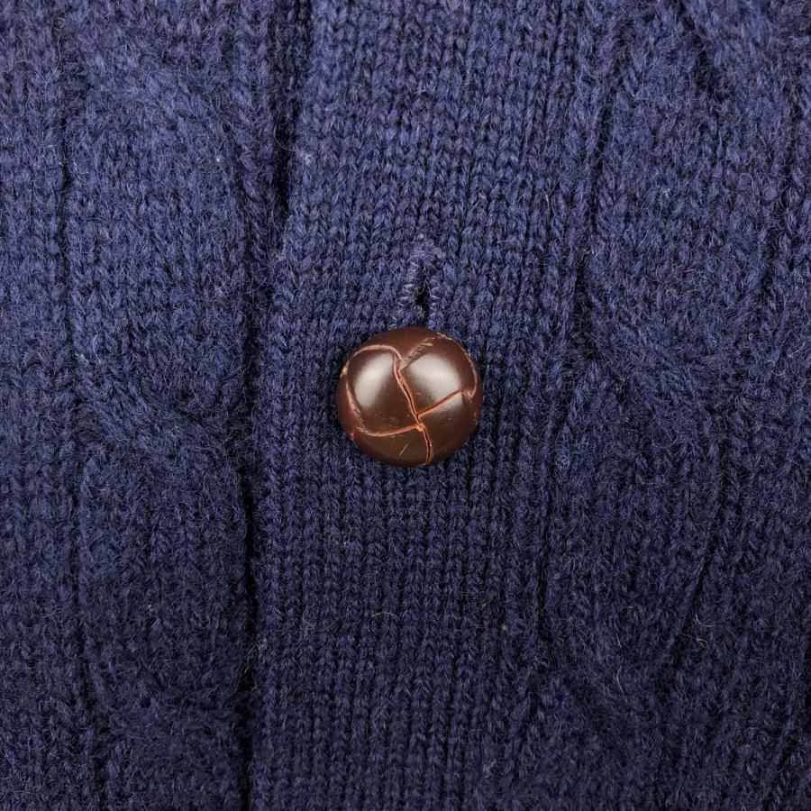 古着 ラルフローレン Ralph Lauren POLO by ケーブル編み ウールニット