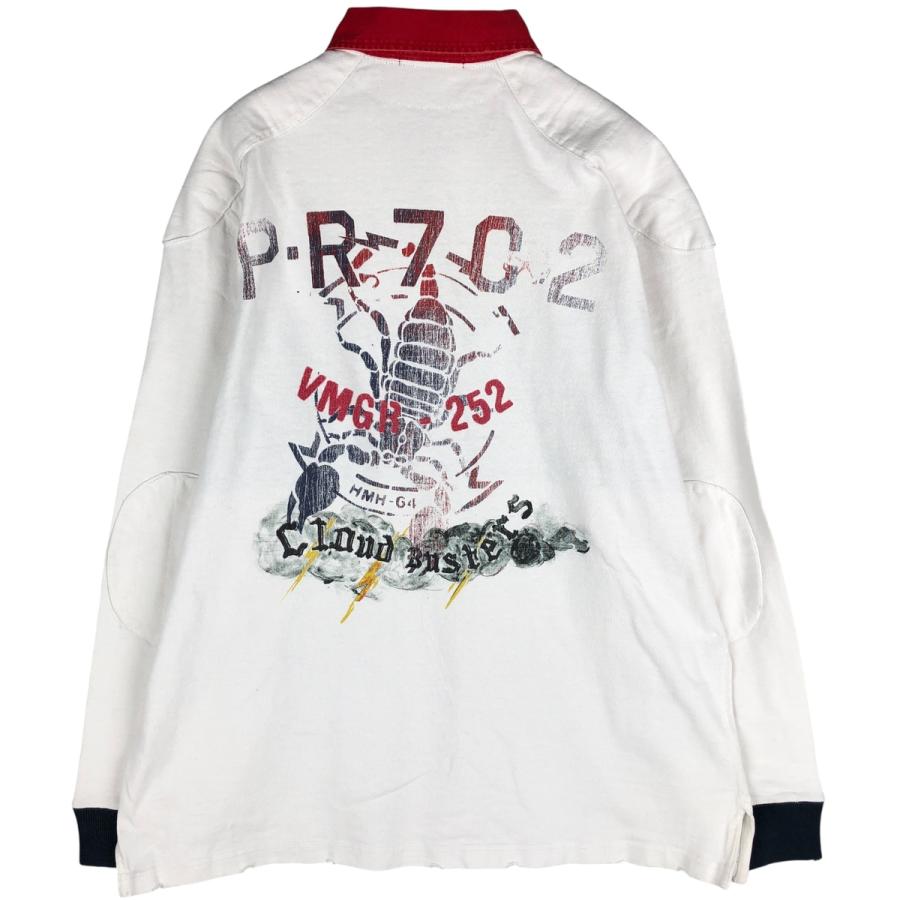 古着 ラルフローレン Ralph Lauren POLO by CUSTOM FIT 長袖 ラガー