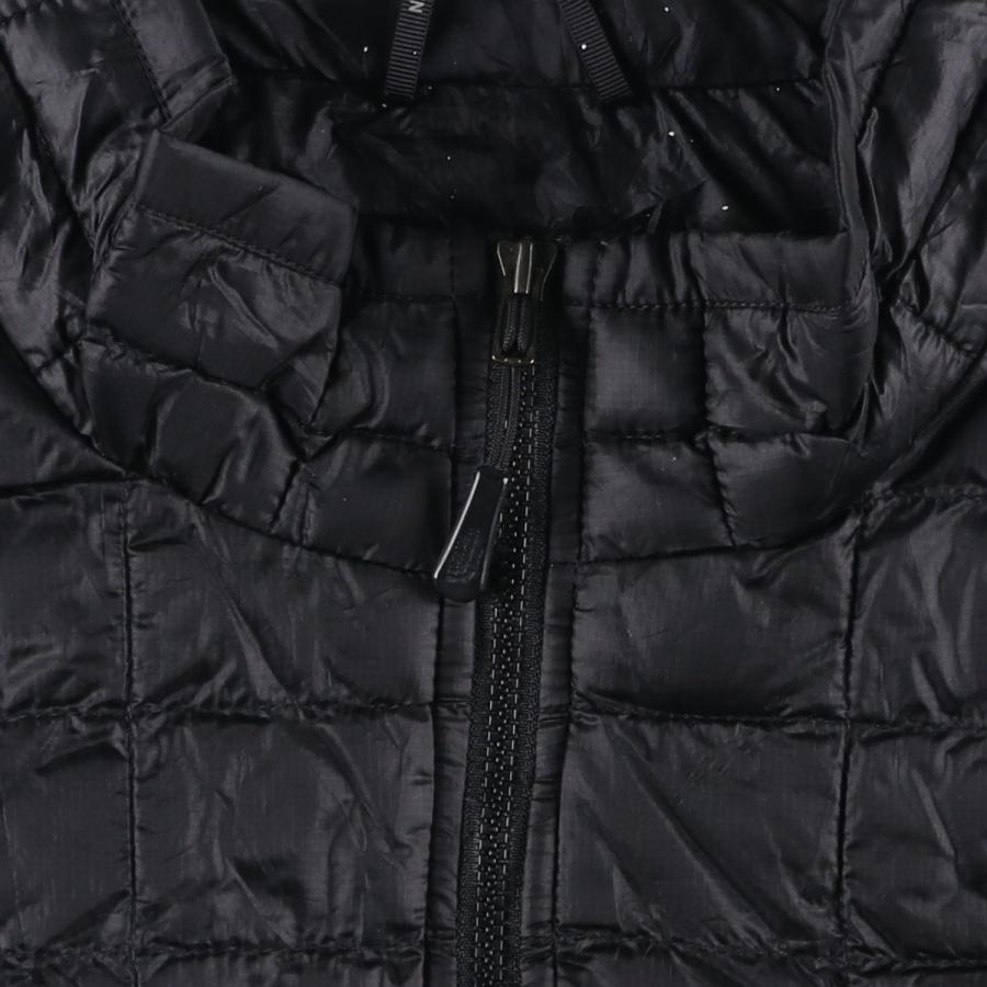 THE NORTH FACE中綿ベストブラックLメンズ 軽量 保温アウトドア古着 THE NORTH FACE（ザ ノースフェイス） 古着 中綿ベスト メンズM相当