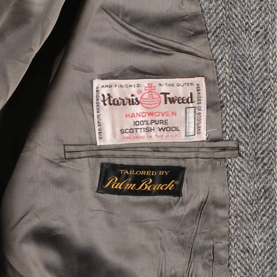 古着 80~90年代 Palm Beach Harris Tweed ハリスツイード ウール