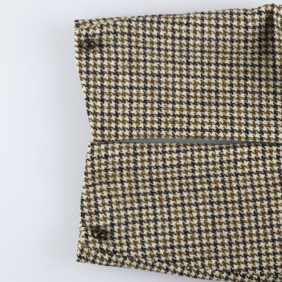 【美品】60s DUNN＆Co. ×ハリスツイード テーラードジャケット L 古着 60年代 Dunn and Co Harris Tweed ハリスツイード 千鳥格子柄