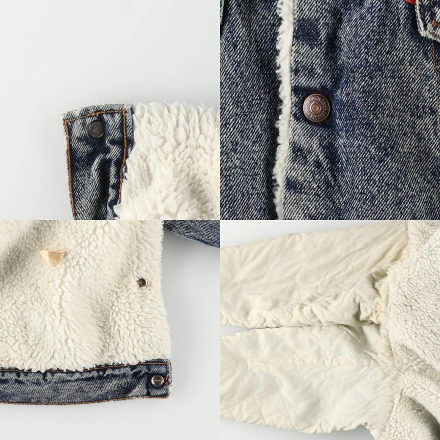 Levi's（リーバイス） 古着 80~90年代 中綿入り ケミカルウォッシュ