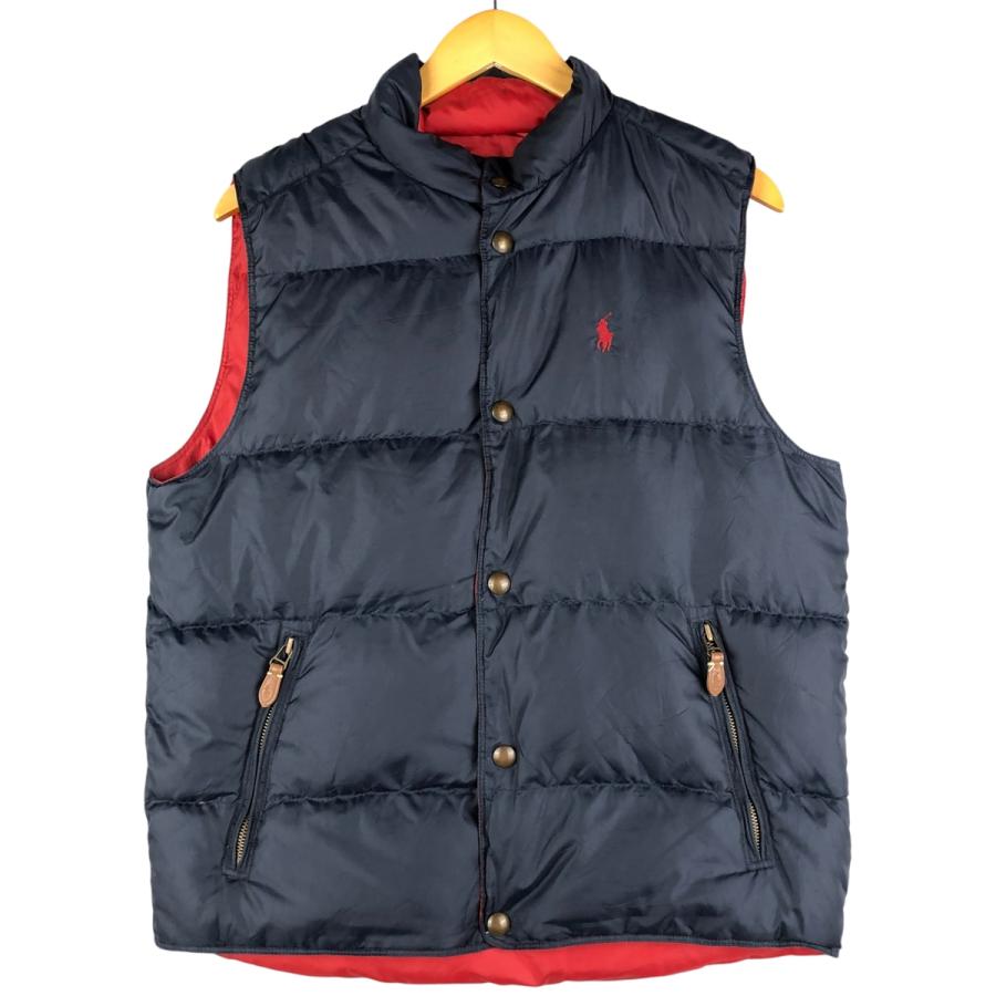 【美品・リバーシブル】Polo by Ralph Lauren　ダウンベスト 中古・古着通販】POLO RALPH LAUREN (ポロ・ラルフローレン