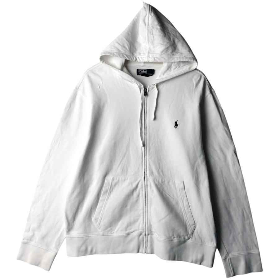 古着 ラルフローレン Ralph Lauren POLO RALPH LAUREN スウェットフルジップパーカー メンズXL相当/eaa631063 古着 ラルフローレン Ralph Lauren POLO by スウェットフルジップ