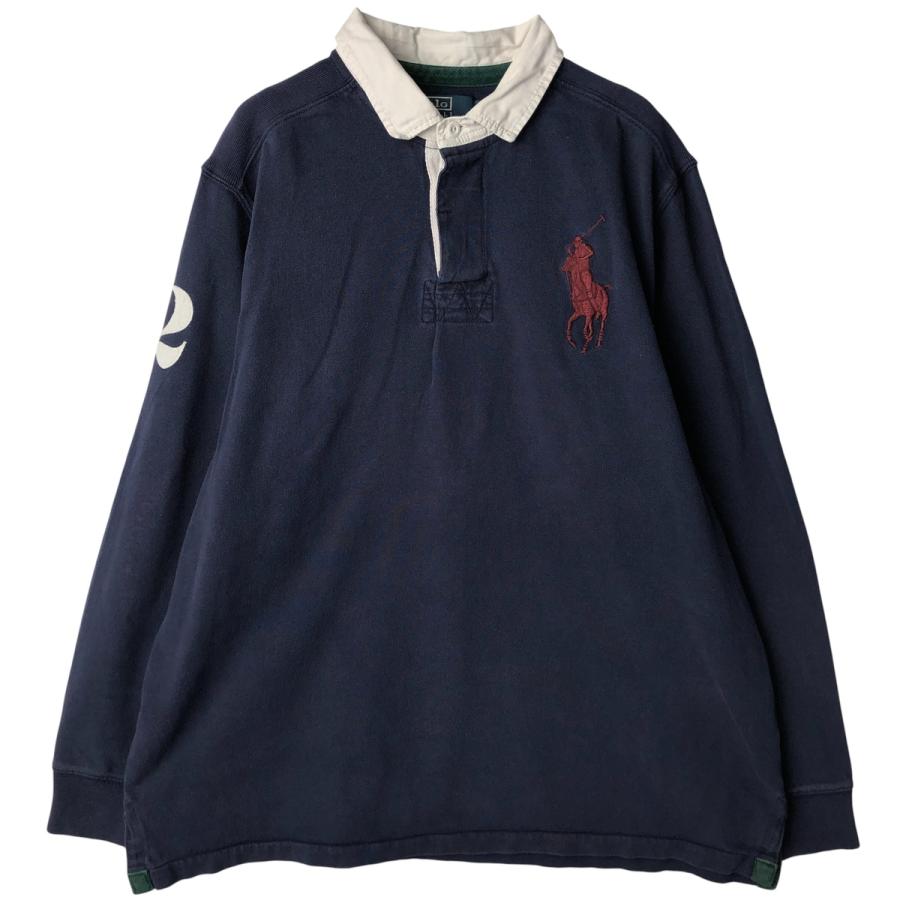 古着 ラルフローレン Ralph Lauren POLO by CUSTOM FIT ビッグポニー