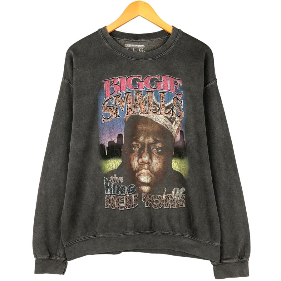 古着 The Notorious B.I.G. ノトーリアス ラップ スウェットシャツ