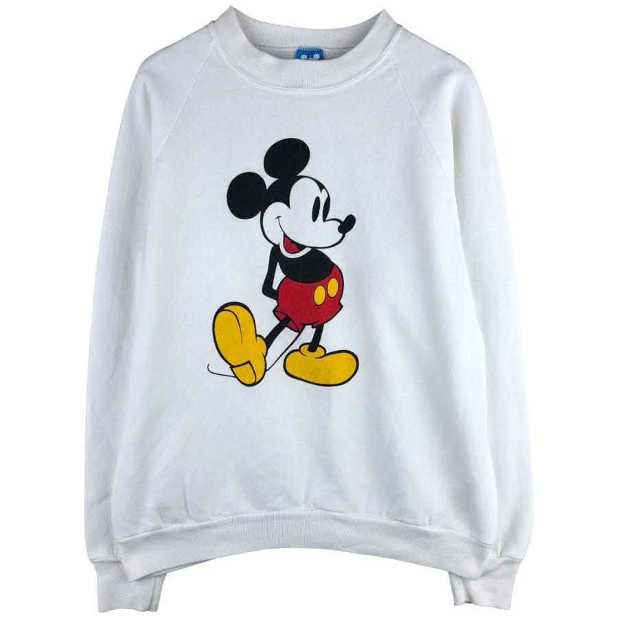 古着 80年代 MICKEY MOUSE ミッキーマウス キャラクタースウェット