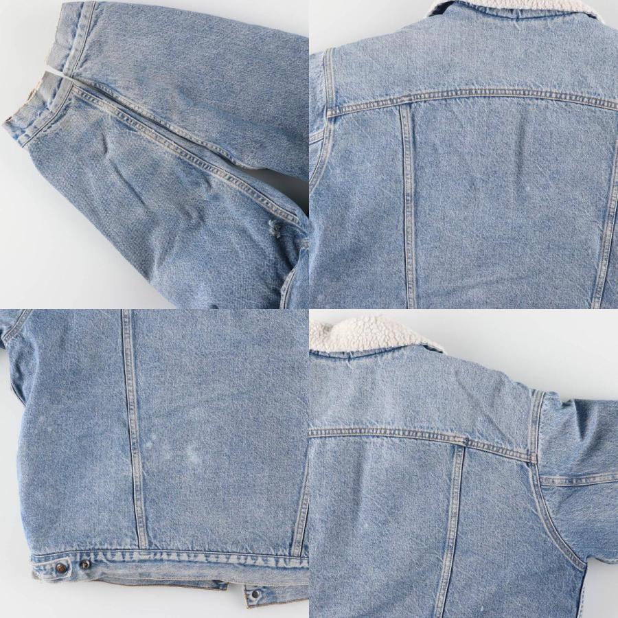 Levi's（リーバイス） 古着 90年代 中綿入り デニムボアジャケット