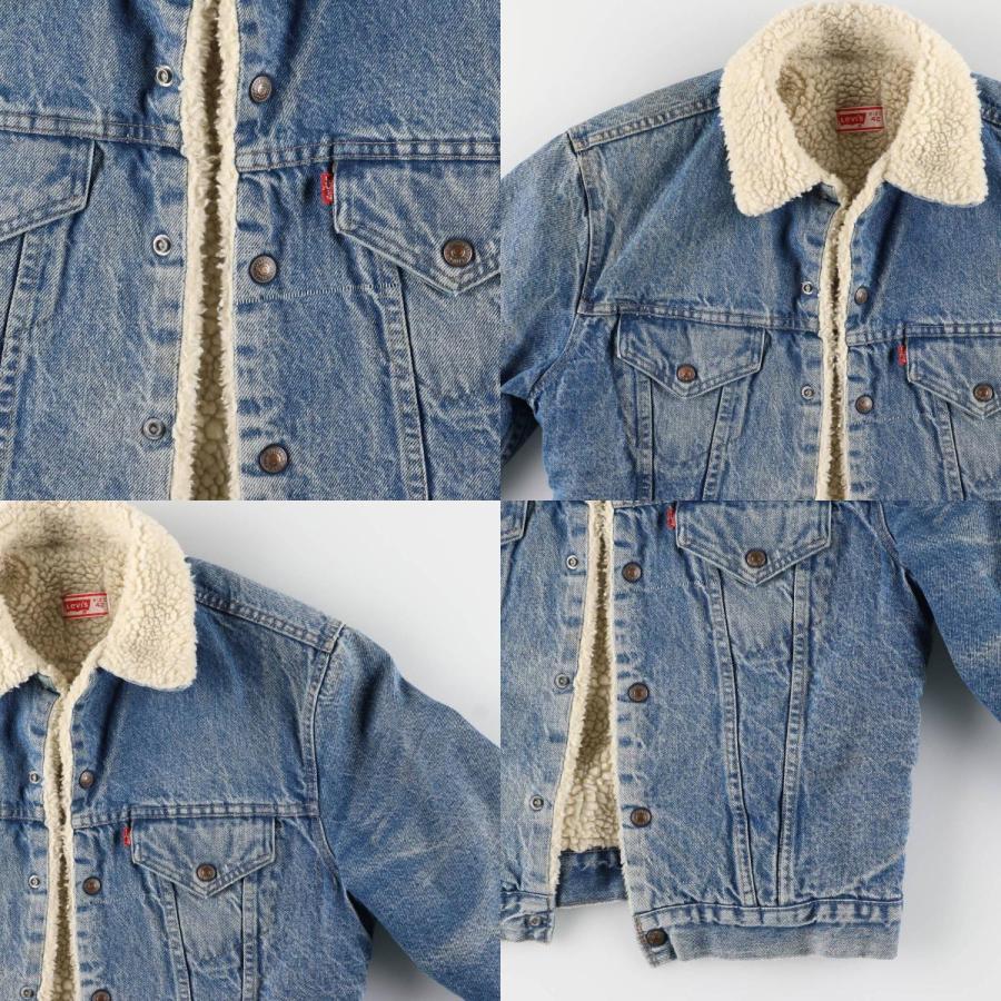Levi's（リーバイス） 古着 70年代 デニムボアジャケット メンズS相当