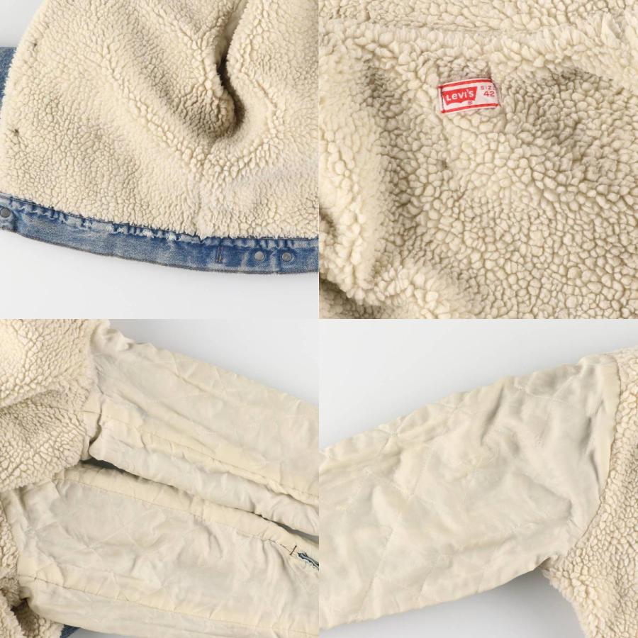 Levi's（リーバイス） 古着 70年代 デニムボアジャケット メンズS相当