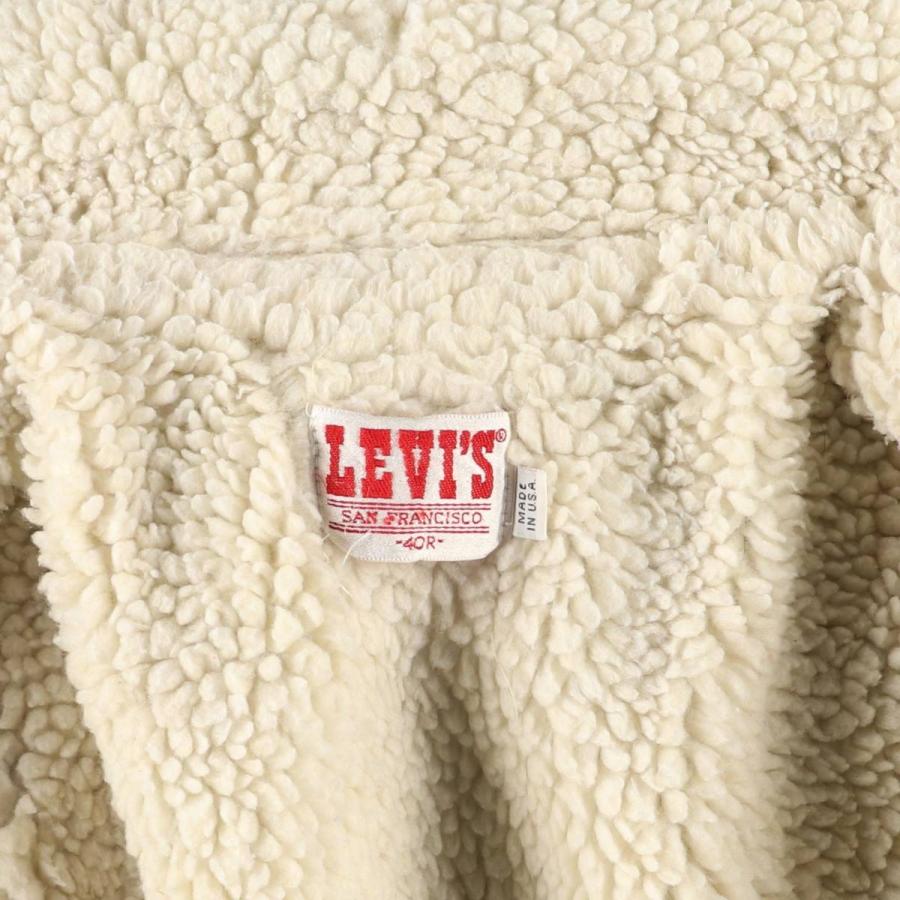 Levi's（リーバイス） 古着 80~90年代 デニムボアジャケット USA製