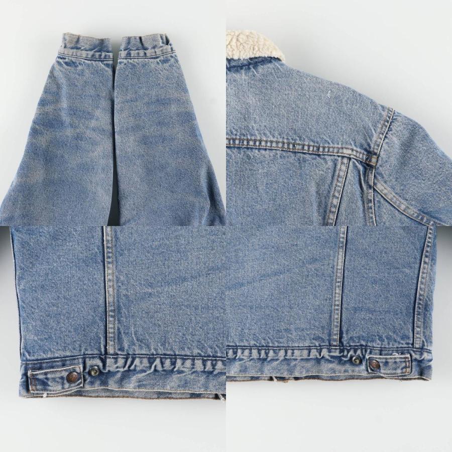 古着 80~90年代 リーバイス Levi's 70608-0216 中綿入り デニムボアジャケット USA製 メンズM相当 ヴィンテージ/eaa601864 Levi's（リーバイス） 古着 80~90年代 Levi's 70608-0216 中綿入り