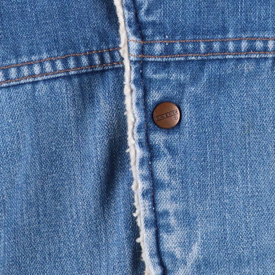 古着 70年代 マーベリック Maverick ランチコート デニムボアランチ