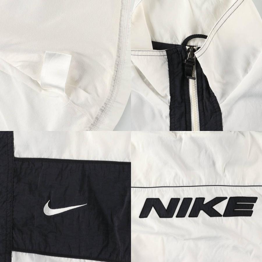 NIKE（ナイキ） 古着 90年代 ライン入り バックロゴ 2WAY ウインド
