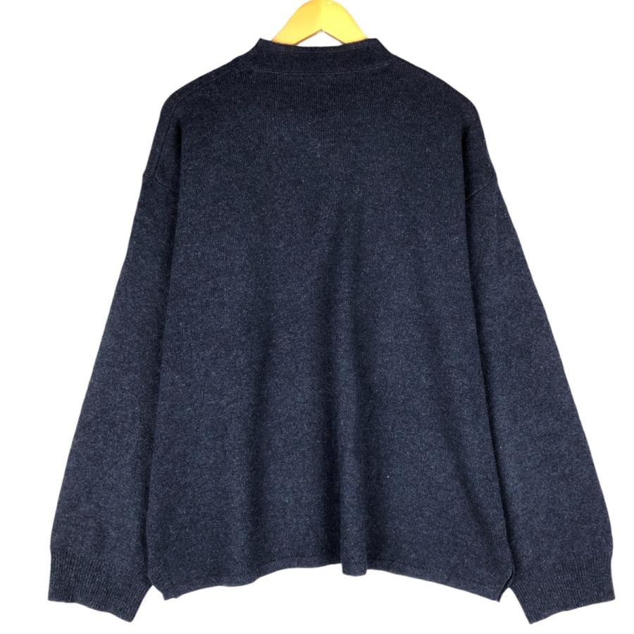 J.CREW（ジェイクルー） 古着 90年代 ヘンリーネック ラムウールニット