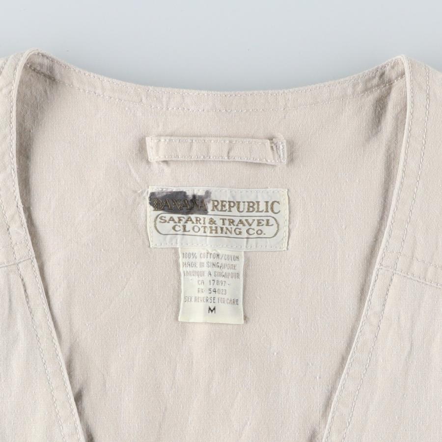 BANANA REPUBLIC（バナナリパブリック） 古着 80年代 サファリベスト