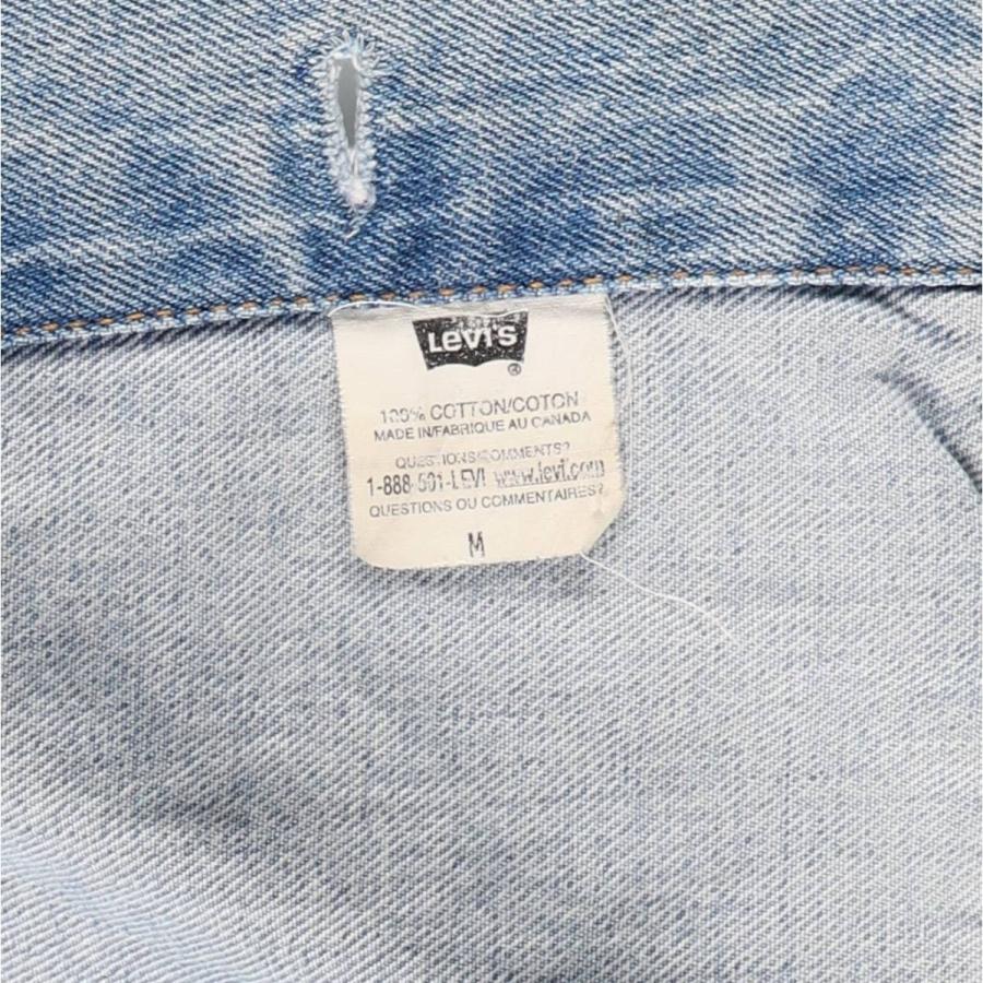 Levi's（リーバイス） 古着 デニムジャケット Gジャン カナダ製 メンズ