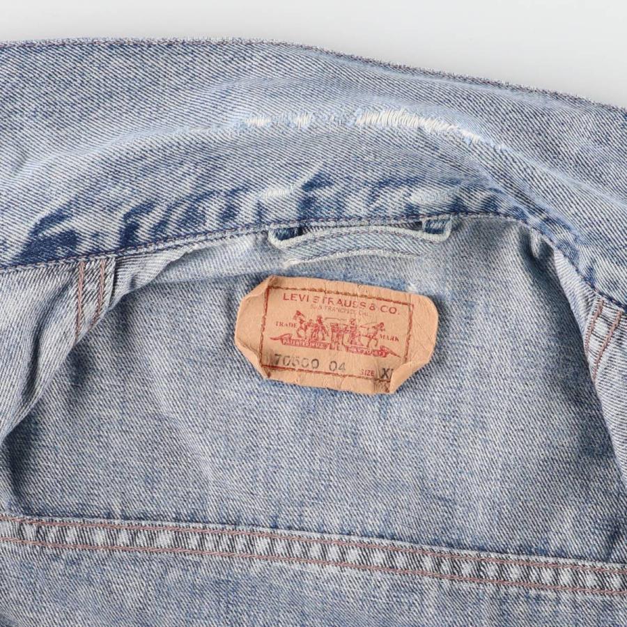 Levi's（リーバイス） 古着 00年代 ユーロモデル デニムジャケット G