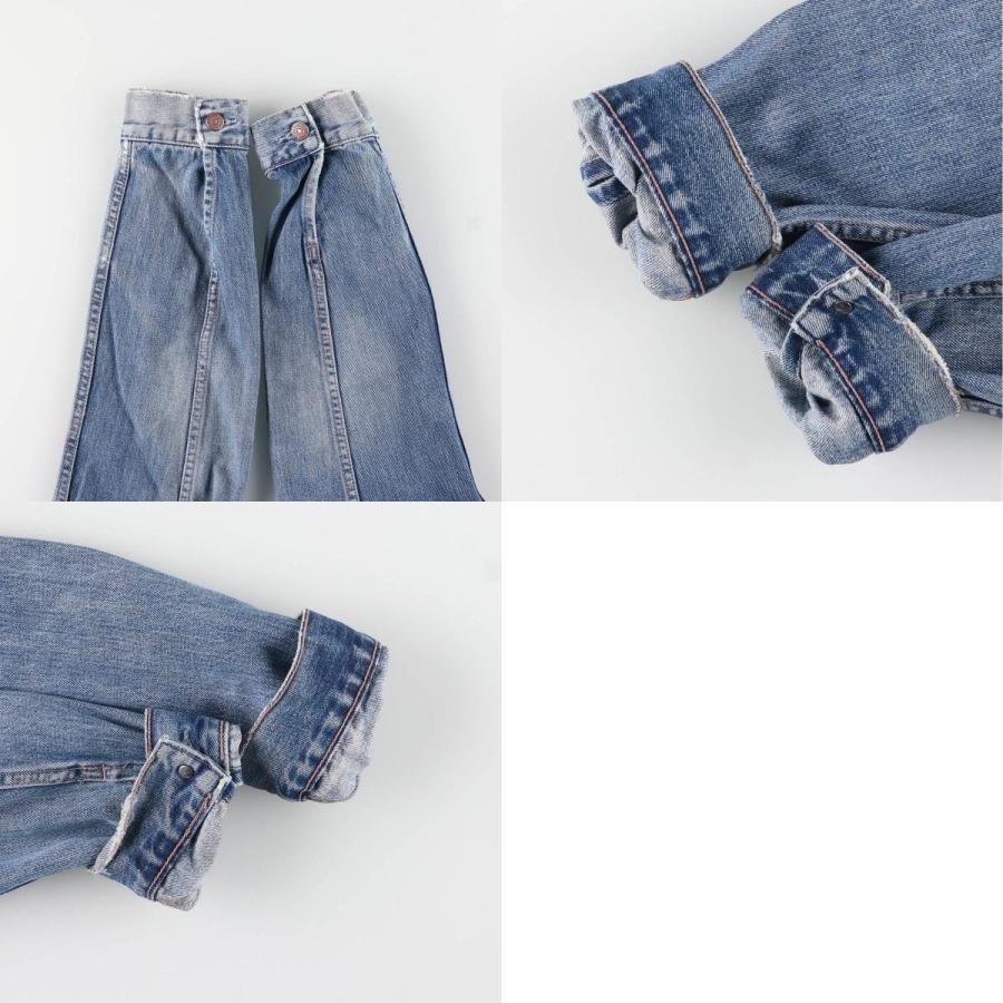 古着 00年代 リーバイス Levi's ユーロモデル デニムジャケット Gジャン メンズXL相当/eaa602065 Levi's（リーバイス） 古着 00年代 ユーロモデル デニムジャケット G