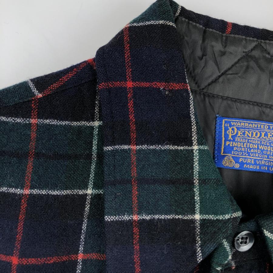 PENDLETON（ペンドルトン） 古着 70年代 チェック柄 ウールシャツ USA