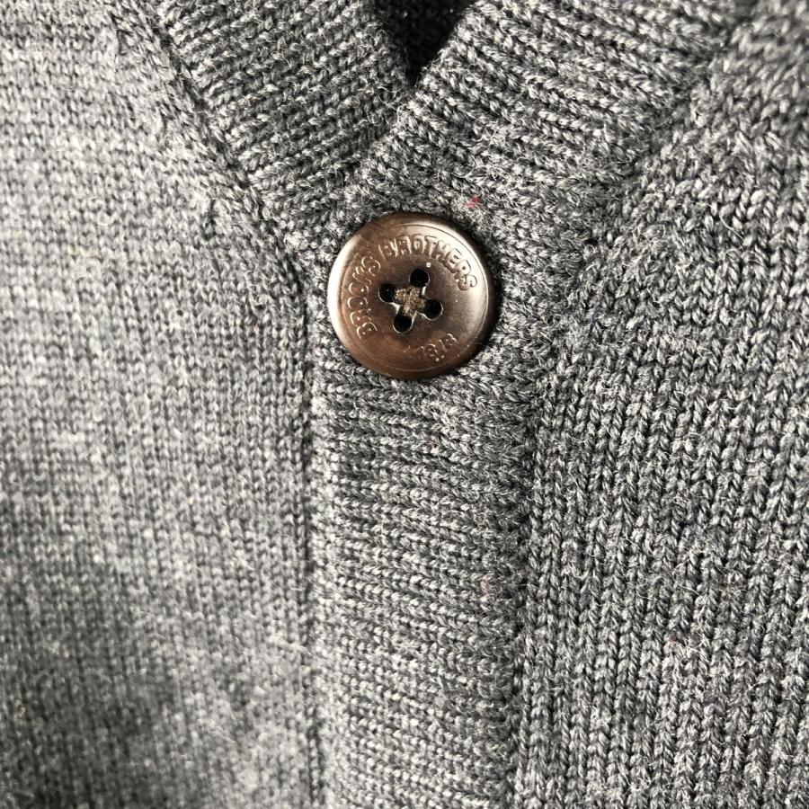 Brooks Brothers ブルックスブラザーズ カーディガン メンズ 【古着】【中古】 BROOKS BROTHERS（ブルックスブラザーズ） 古着 メリノウールニット