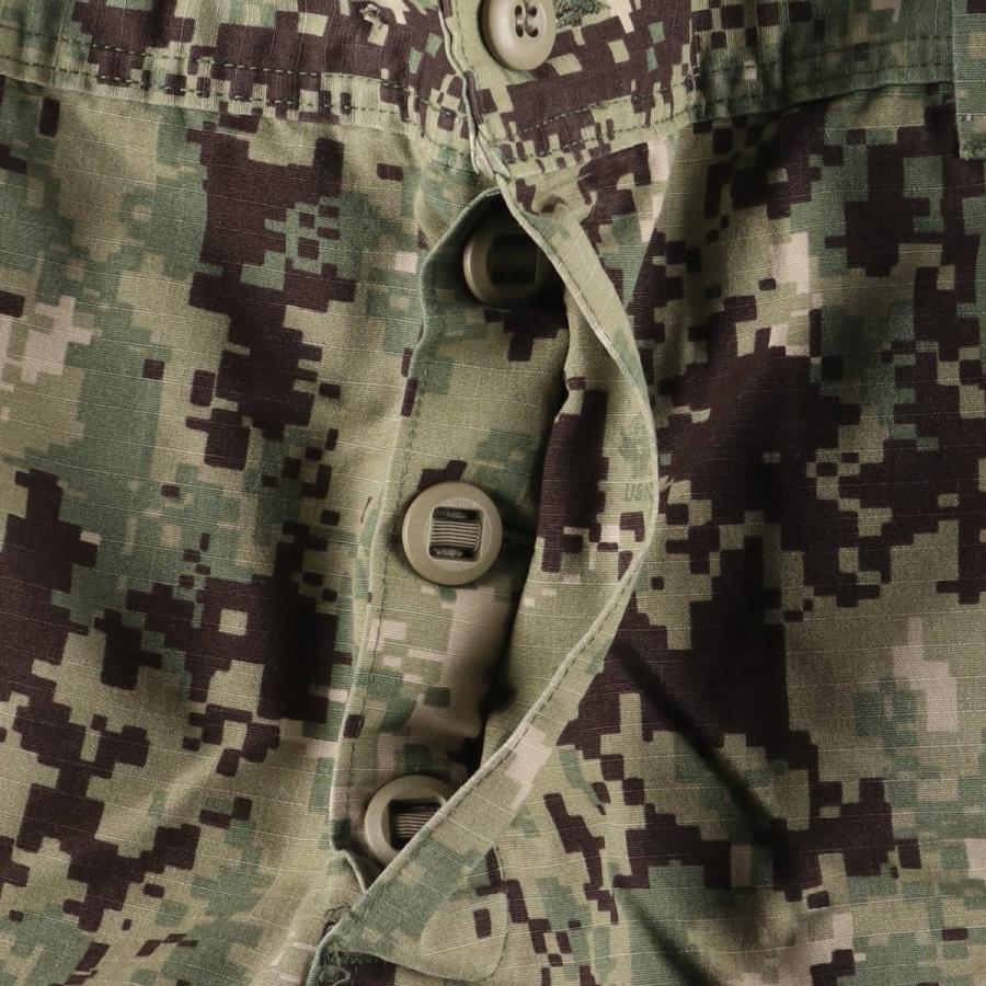 古着 米軍実品 迷彩柄 デジタルカモ リップストップ U.S.NAVY