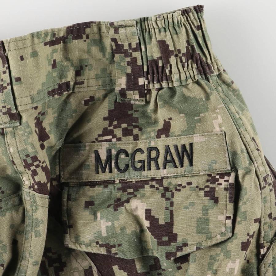 古着 米軍実品 迷彩柄 デジタルカモ リップストップ U.S.NAVY