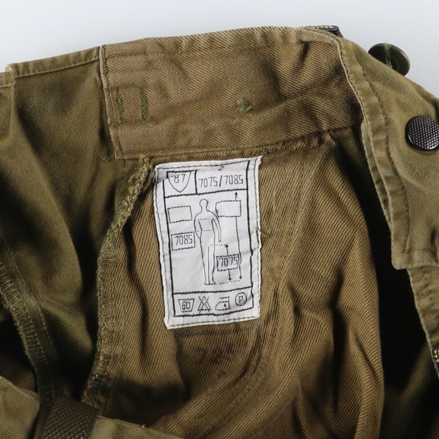 古着 ノルウェー軍 ミリタリー カーゴパンツ 7075/7085 メンズw30相当