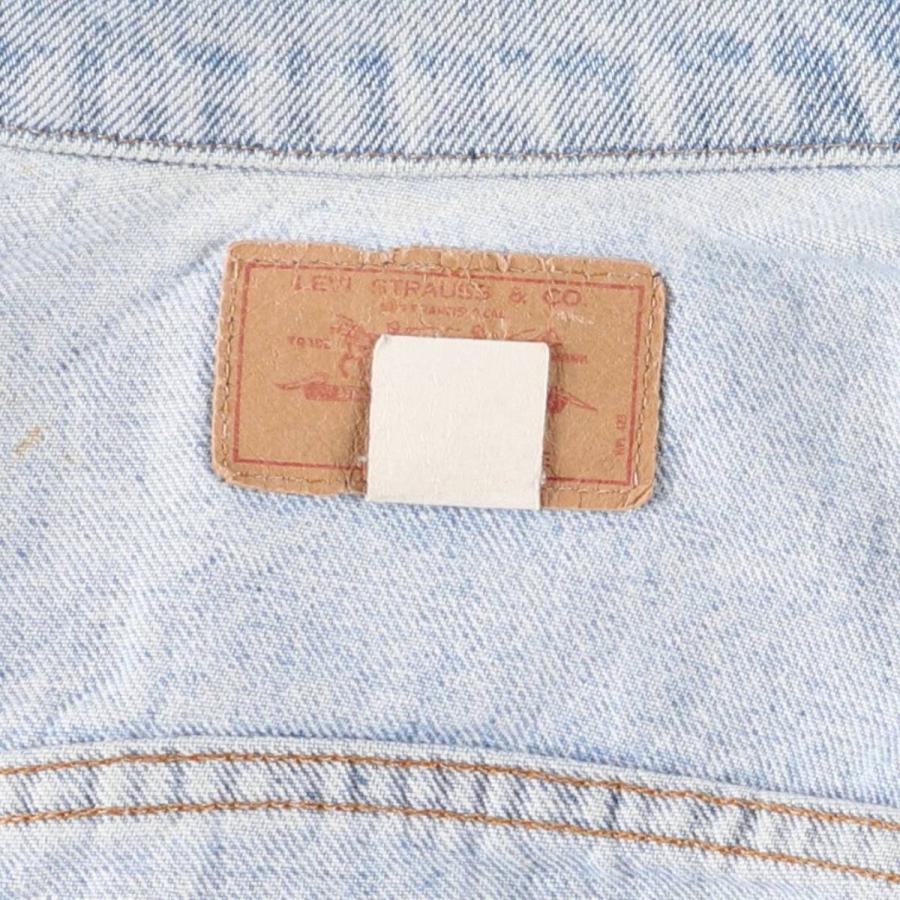 Levi's（リーバイス） 古着 80~90年代 ケアタグ付き デニムジャケット