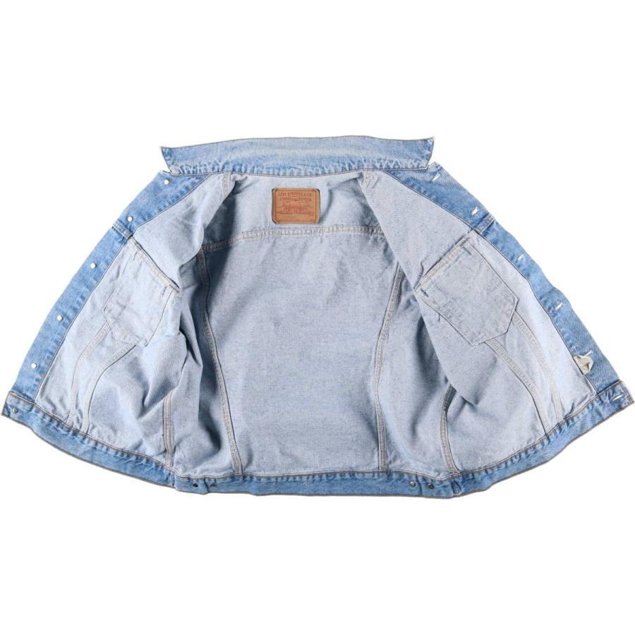 古着 80~90年代 リーバイス Levi's 75505-0212 オレンジタブ デニムジャケット Gジャン カナダ製 メンズL相当 ヴィンテージ/eaa602438 Levi's（リーバイス） 古着 80~90年代 Levi's 75505-0212 オレンジタブ