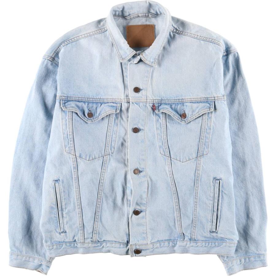 古着 80~90年代 リーバイス Levi's 75525-4834 デニムジャケット Gジャン カナダ製 メンズXL相当 ヴィンテージ/eaa602440 Levi's（リーバイス） 古着 80~90年代 Levi's 75525-4834 デニム