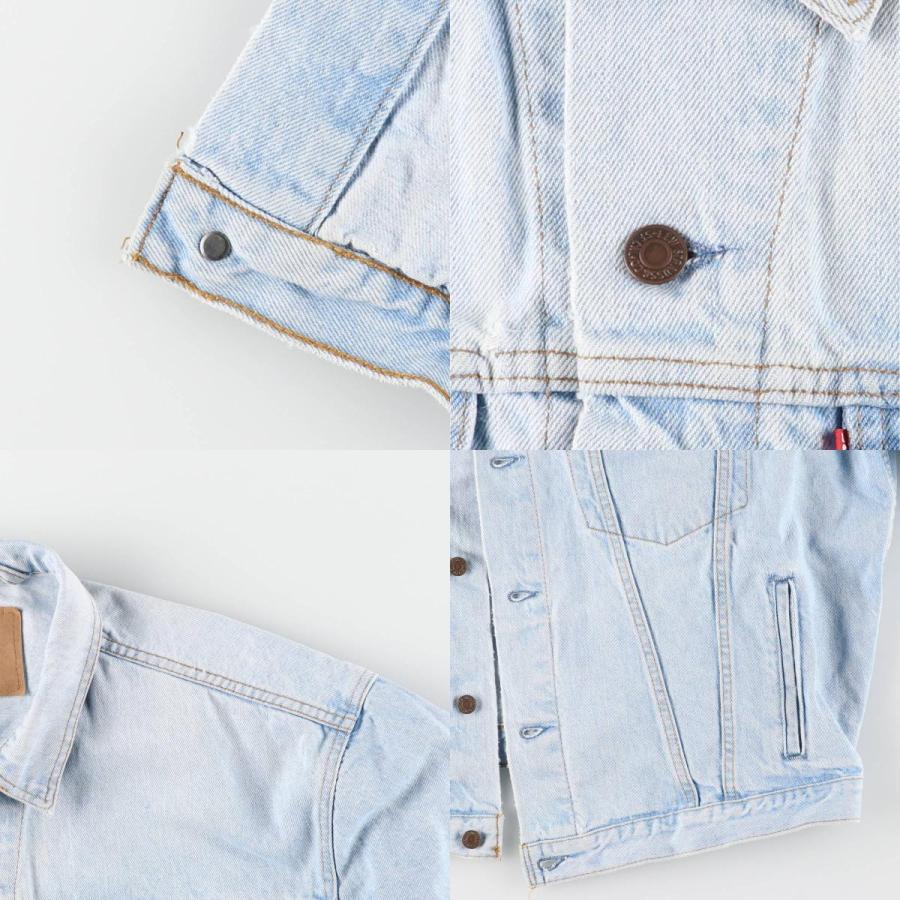 古着 80~90年代 リーバイス Levi's 75525-4834 デニムジャケット Gジャン カナダ製 メンズXL相当 ヴィンテージ/eaa602440 Levi's（リーバイス） 古着 80~90年代 Levi's 75525-4834 デニム