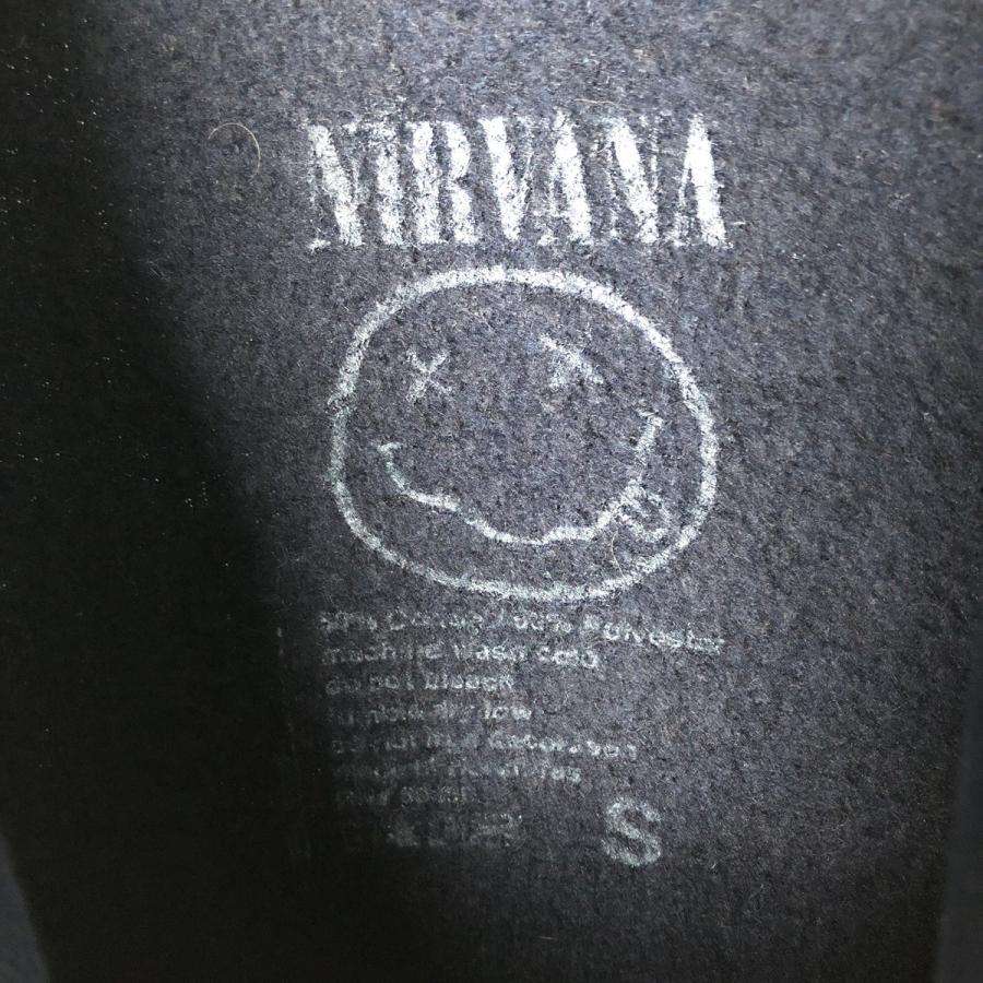 古着 NIRVANA ニルヴァーナ バンド スウェットプルオーバーパーカー