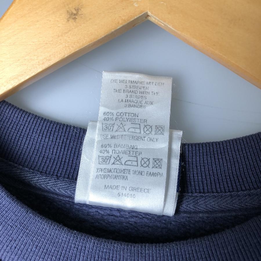 adidas（アディダス） 古着 90~00年代 ロゴスウェットシャツ