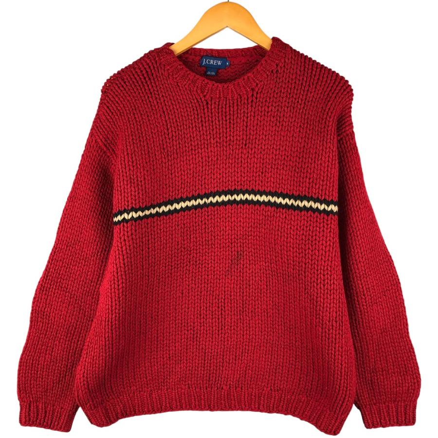 J.CREW（ジェイクルー） 古着 90年代 ウールニットセーター メンズM 