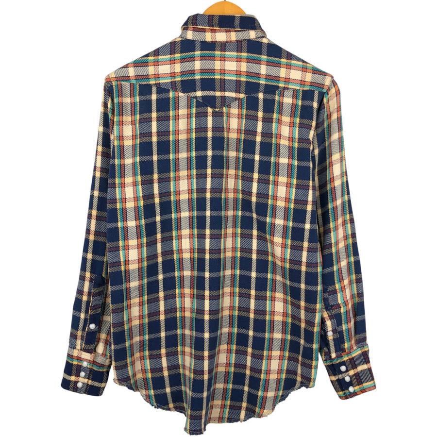 Wrangler（ラングラー） 古着 70年代 長袖 ライトネルチェックシャツ