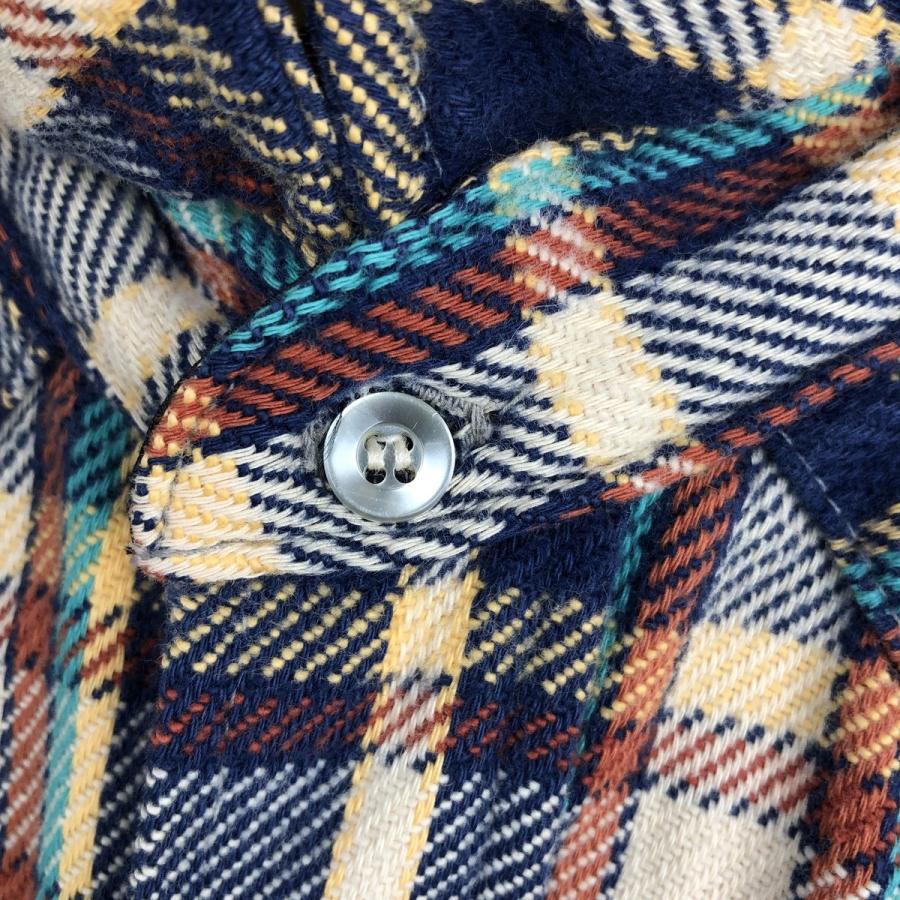 Wrangler（ラングラー） 古着 70年代 長袖 ライトネルチェックシャツ