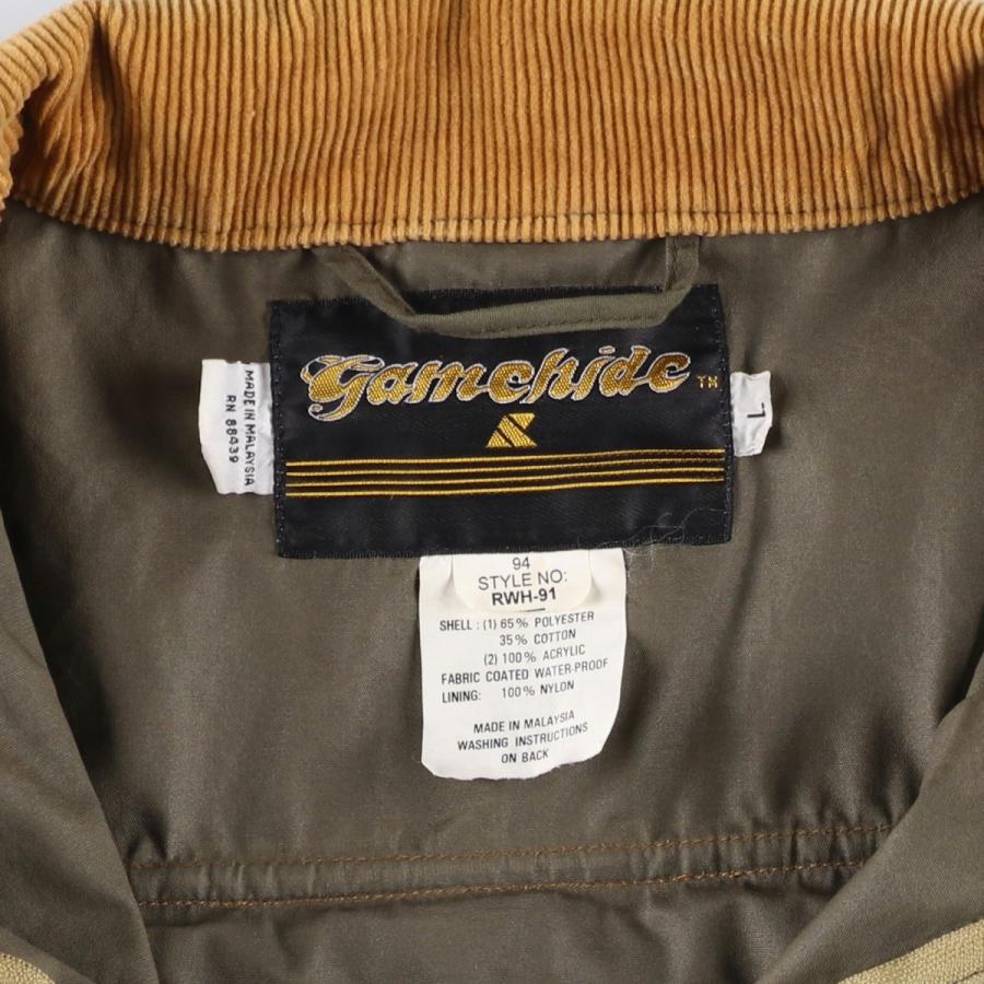 古着 90年代 Gamchide シューティングジャケット メンズL相当