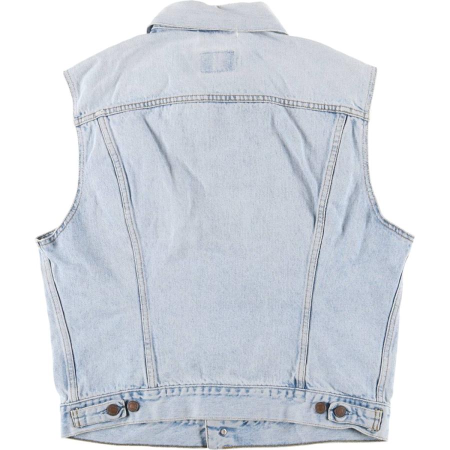 古着 90年代 リーバイス Levi's 70401-0283 デニムベスト メンズXL相当 ヴィンテージ/eaa602719 Levi's（リーバイス） 古着 90年代 Levi's 70401-0283 デニムベスト