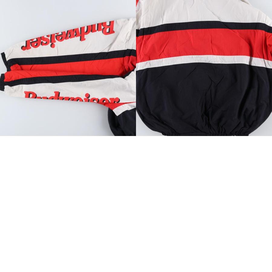 古着 BUDWEISER バドワイザー レーシング ナイロンジャケット USA製