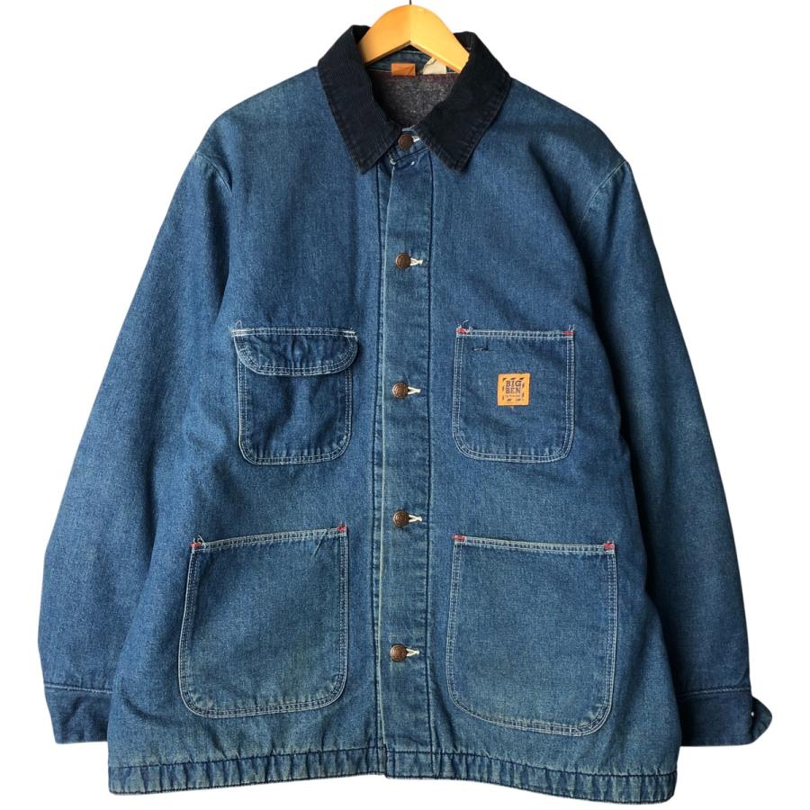BIG BEN by Wrangler デニムカバーオール サイズ42 BIGBEN（Wrangler） 70's-80's デニムカバーオール 42 良品級70~80年代