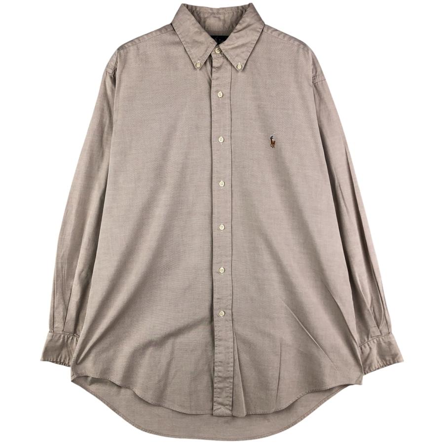 古着 ラルフローレン Ralph Lauren YARMOUTH 長袖 ボタンダウンシャツ