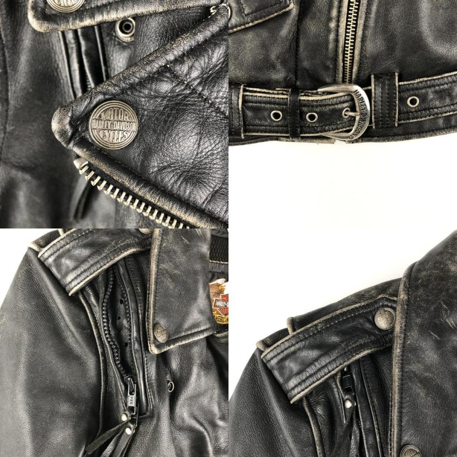 ハーレーダビッドソン ライダースジャケット レディース S 中古・古着通販】HARLEY-DAVIDSON (ハーレーダビッドソン) 00's