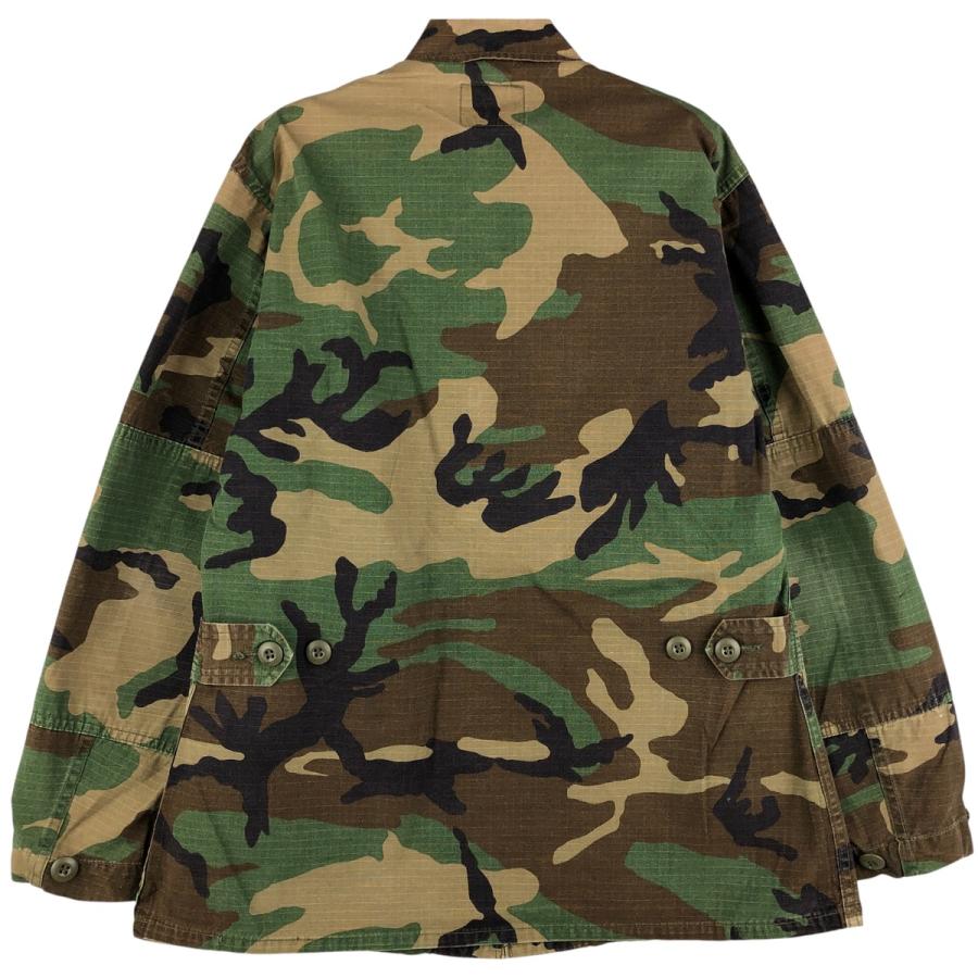 古着 米軍 USAF 迷彩柄 ウッドランドカモ リップストップ ミリタリー